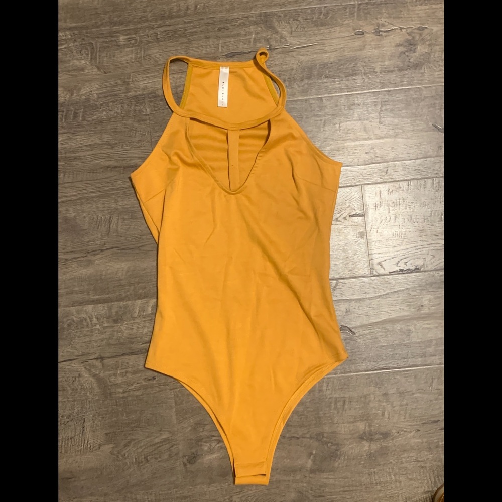 Mustard Bodysuit